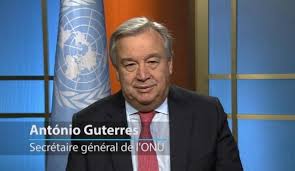 Message du Secrétaire général de l'ONU publié à l'occasion de la ...